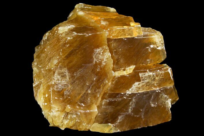 Free-Standing Golden Calcite - Chihuahua, Mexico #155789